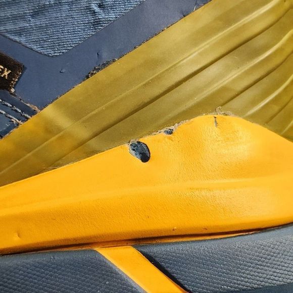 Hoka One One Tennine GTX Gore-Tex Moroccan Blue Hiking Shoes Mens size 12D Read! - Picture 4 of 12